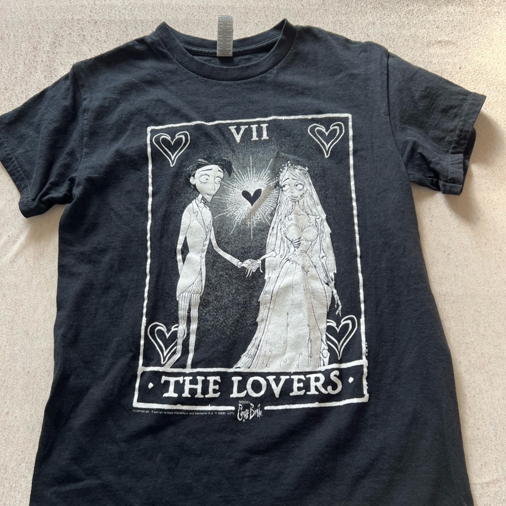 Gildan Black T-Shirt with Graphic Design